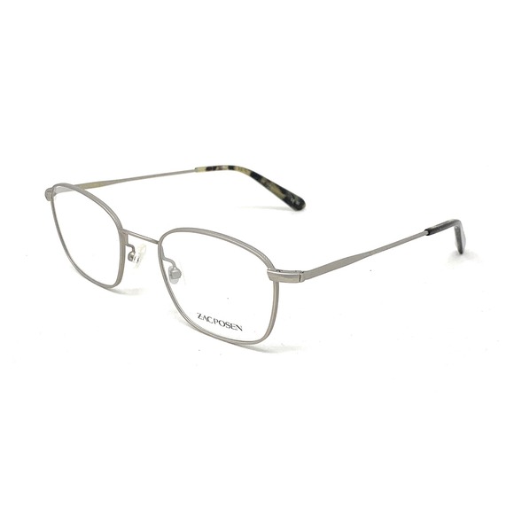 Zac Posen Accessories - New ZAC POSEN Women's Eyeglasses Frames Delaney‎ SI Matte Silver 49mm